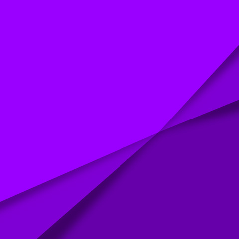 purple background with crossing sliced corner with shadows