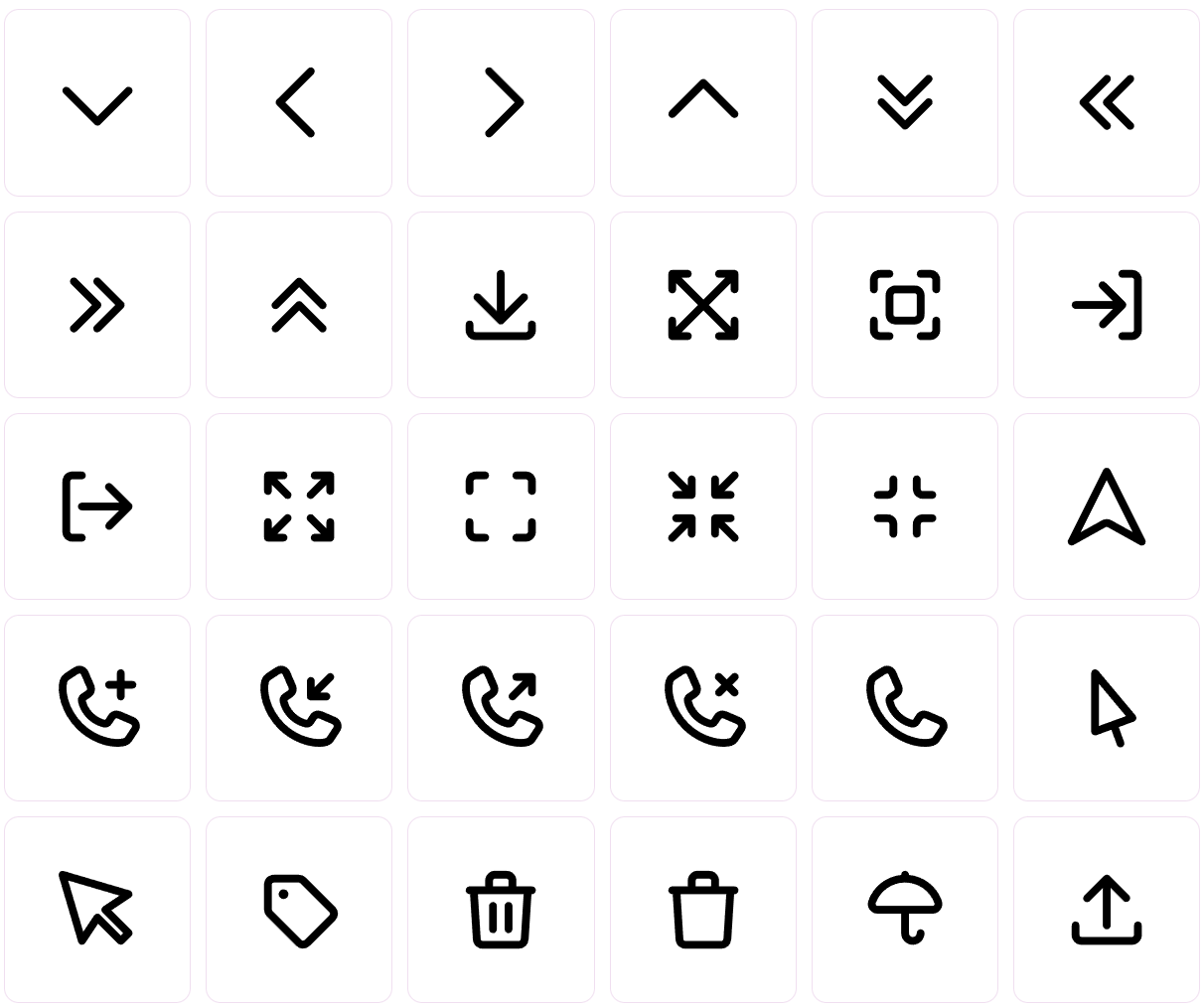 New: 90 foundational UI icons | SVG Backgrounds